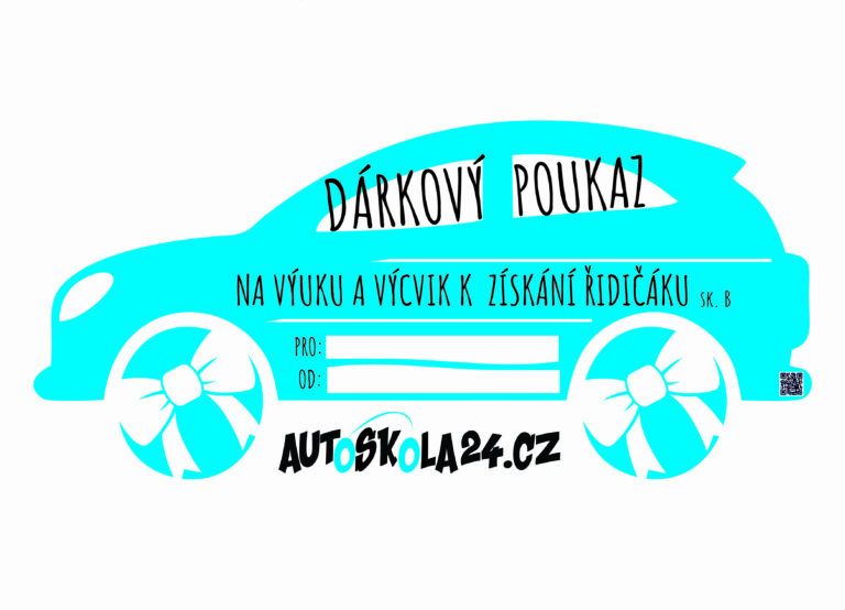 Dárkový poukaz na řidičák